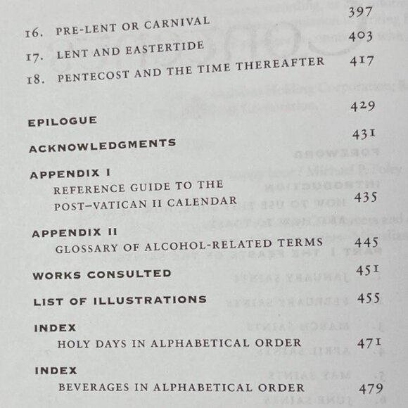 Drinking with the Saints: The Sinners Guide to a Holy Happy Hour Hardcover - Picture 13 of 16